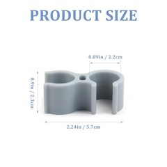 2pcs Shower Head Holder for Shower Chair, Bath Seat Shower Bracket Attachment