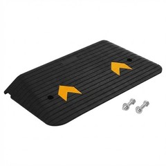 Explorehorizon 4 Rise Threshold Ramp Doorway Rubber Power Wheelchair Ramp