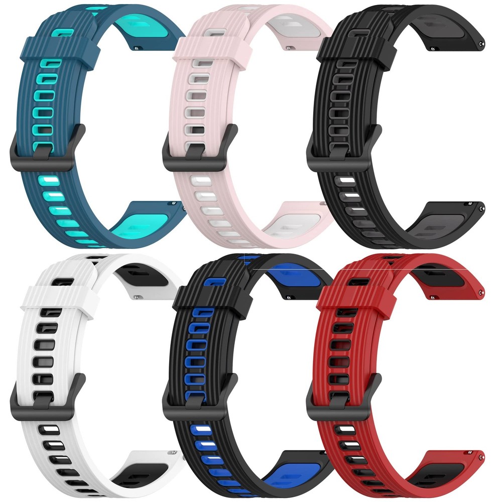 FitTurn 6-Pack Bands Compatible with Cubitt 5.5-8.3 inches, SixColors-A