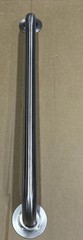 1 Stainless Steel Grab Bar 24” x 1.25″ Brushed Nickel standard Flange CSI New