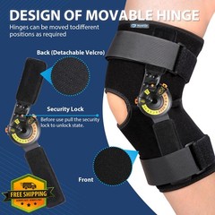 Nvorliy Knee Brace ROM Large No Shoulder Strap