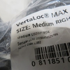 VertaLoc MAX USD501 MOA OA Hinged Unloader Knee Brace for Right Leg – Medium