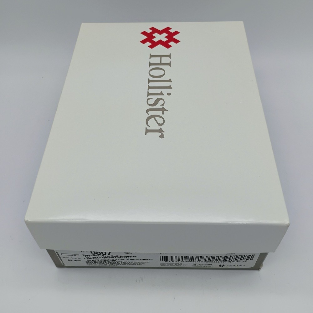 Hollister 9807 InCare External Catheter Medium 29mm Box of 12 EXPIRED JUNE 2009