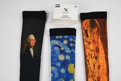 Unisex Extreme Fit Graduated Compression Socks 3-Pairs Mix Art Multicolor L/XL