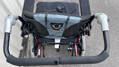 Quickie IRIS Tilt-In-Space Wheelchair Manual Transport JAY J3 Back & Cushion