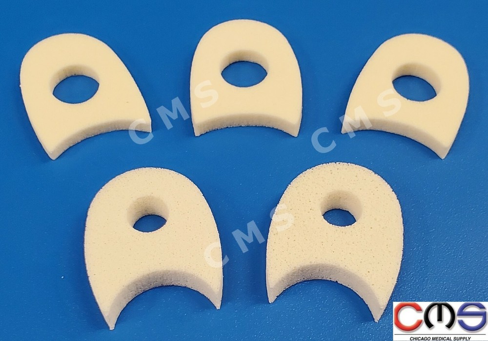 CMS Foam Corn Pads / Toe Separators Spreaders With Aperture 1/8″ or 1/4″ 100/BG