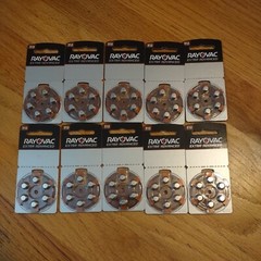 BRAND NEW RAYOVAC EXTRA ADVANCED 312 BATTERIES EXPIRATION 2024