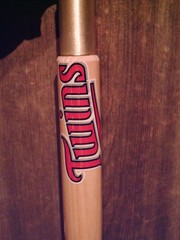 walking stick cane SOUVENIR ball bat cane TWINS bat cane-CUSTOM MADE IN THE USA