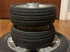 Caster Wheels for Pride Jazzy Air 1 & Jazzy Select 6 & Pride Jazzy Select Elite