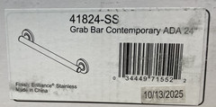 Delta 41824-SS Contemporary 24″ Decorative ADA Grab Bar – Stainless *READ*