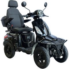 1000W Heavy Duty 4-Wheel Electric Mobility Scooter 60V 3-Speed 500lbs Load NEW