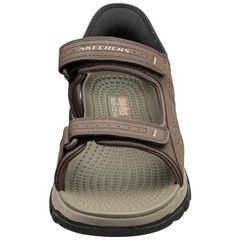 Men’s USA Tresmen – Reece Two Strap Open Toe Slip-Ins Sandal 12 Choc