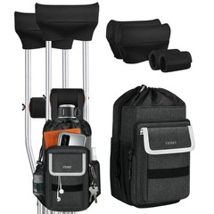 Crutches Padding & Crutch Bag 5 PCS, Crutch Pads for Armpits and Hand Grips, …