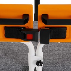 Adjustable Hydraulic Patient Lift Wheelchair Transfer Nursing Chair 180°Backrest