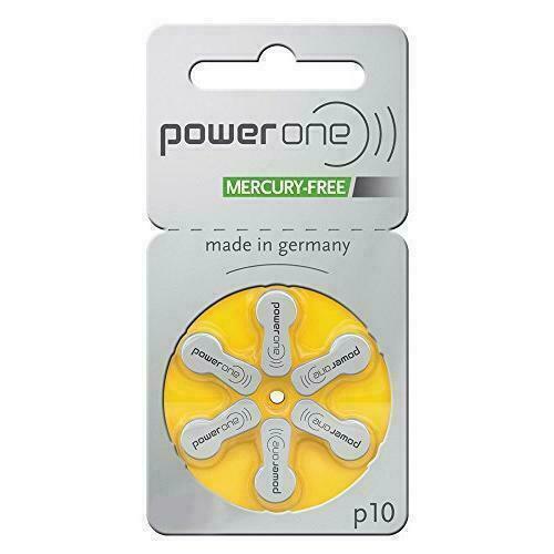 Powerone Hearing Aid Battery Size P10 – 30 to 240 batteries – Fresh Exp 2027