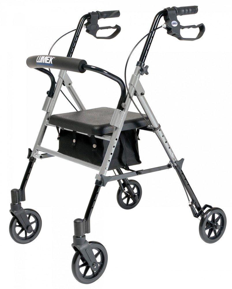 Set n? Go Height Adjustable Rollator – Silver