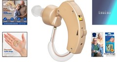 Revolutionary Hearing Aid for Seniors: Compact, Durable, and User-Friendly
