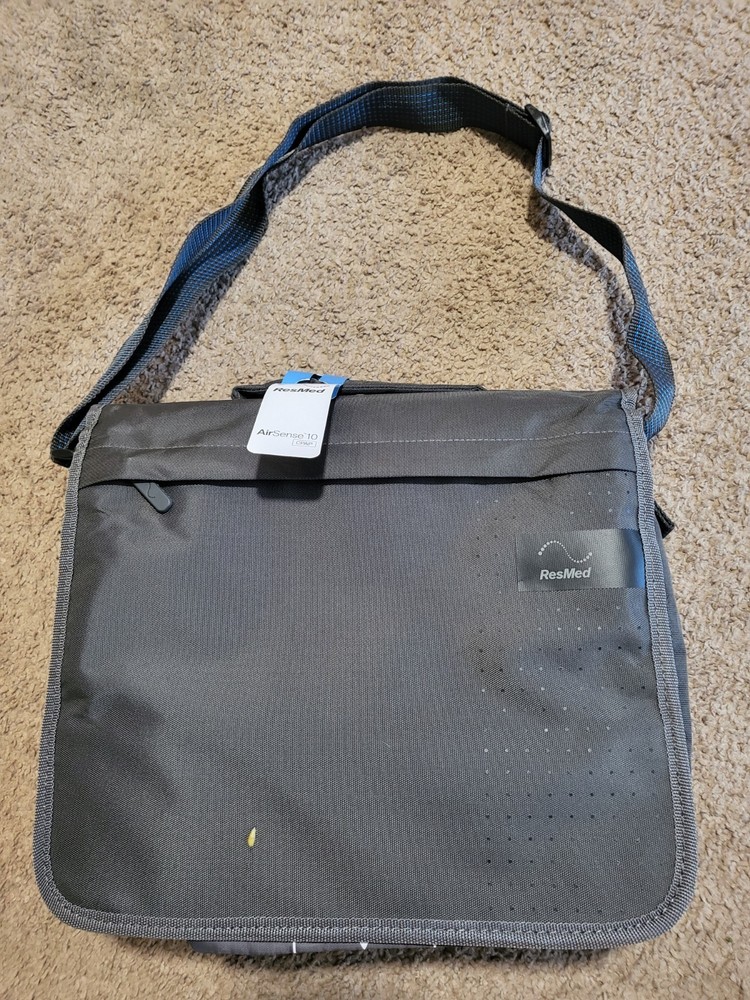 ResMed AirSense 10 CPAP Carry Bag One Size Gray Polyester Padded Travel Lift