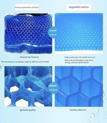 Honeycomb Gel Seat Cushion 2.5cm Thick | Cooling, Orthopedic Support