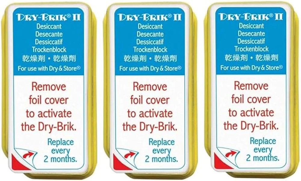 Dry-Brik II Desiccant Blocks Dry & Store 3 PACK