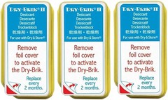 Dry-Brik II Desiccant Blocks Dry & Store 3 PACK