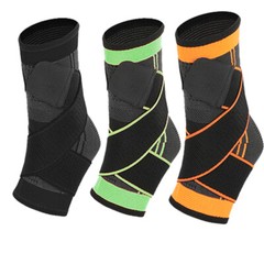 Ankle Brace Support Compression Sleeve Foot Tendon Plantar Fasciitis-Pain Relief