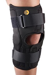 Corflex Cooltex 13″ Anterior Closure Knee Wrap OP Pop wHinge Left Right X-Small