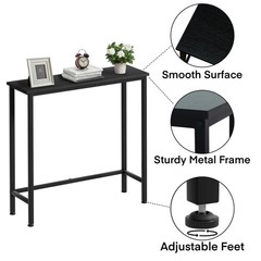 Mordchil Hf Narrow Console Table 29.5 Small Entryway Table Thin Hallway Tables