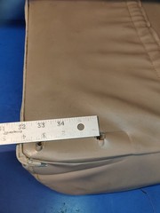 backrest seat Golden Compass sport wheelchair , parts GP205 light brown