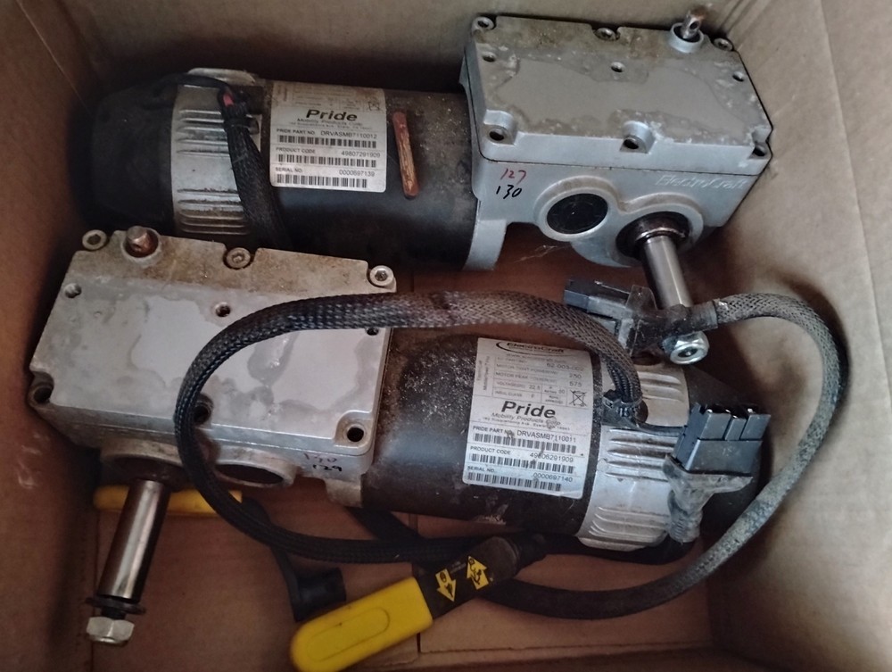 Pair Pride Elite HD Motors Tested And Working