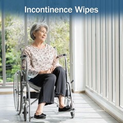 Dry Wipes for Adults 2×100 Pack, Unscented Disposable Washcloths 10″x13″