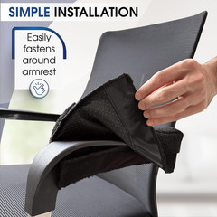 Wheelchair n for Pressure Relief – (4-Piece Set) 18”X16” Anti-Slip Wheelchair Se