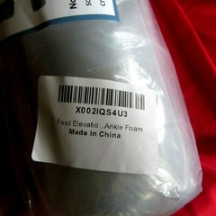 ANKLE FOAM FOOT ELEVATOR – MEMORY FOAM – VACUUM PACKAGED – NEW