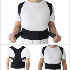 Men Women Magnetic Posture Corrector Adjustable Back Support Brace Belt