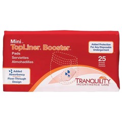 Tranquility TopLiner Booster Pads Super 15×4.25″ 14.2 oz Case 200