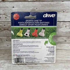 Drive Medical RTL10384SB Sports Style Cane Tip Basketball