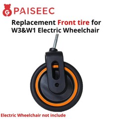 Replacement Front Tire for W3 & W1 Electric Wheelchair | Paiseec