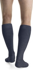 JOBST ActiveWear Calf-High Socks, Cushioned Foot, 15-20 (Size: S) Denim Blue