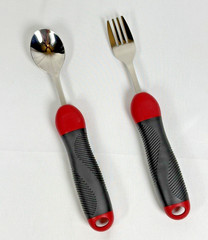 Adaptive Utensils Weighted Spoon Fork Set for Hand Tremors & Parkinson’s EUC