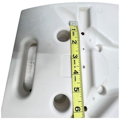 Replacement Shower Stool Seat Only – White – Rectangular