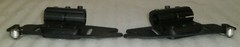 SET OF 2 Future Mobility WHEELCHAIR BACK SUPPORT BRACKET GOOD AS PICTURE