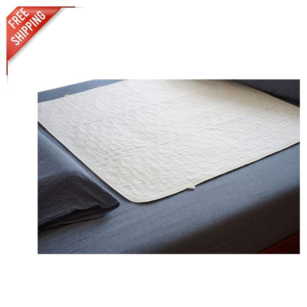 Comfortable 2 Pack Waterproof Underpads – Quilted Cotton 34″ x 36″ for All Uses