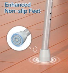 3-in-1 Bedside Commode Toilet – Height Adjustable, Portable, 350lb Capacity, Eas