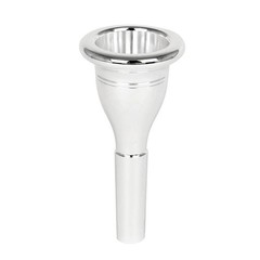 Helleberg Tuba Mouthpiece Replacement Accessory Durable ABS Plastic Instrument