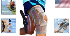 Adjustable XXX-Large Knee Brace for Men & Women – Relief for Sports Injuries