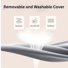 Memory Foam Sitting Cushion Back Pain Relief Ergonomic Seat Cushion Washable