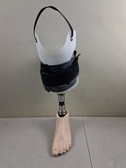 Transtibial Prosthetic Leg Assembly Left Flo Tech O & P APC Coupling Sz 10 Foot