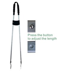 Adjustable Length 43.3 Inch Reacher Grabber Tool,Litter Pick Up Stick Rubbish