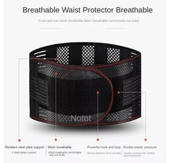 Adjustable Lower Back Brace Lumbar Support Waist Belt For Men Women Pain Relief