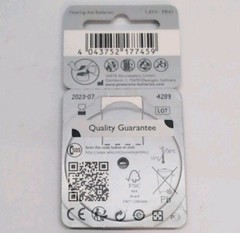 Powerone 312 Hearing Aid Batteries 4×60= 240 Total New Made In Germany Exp 2023